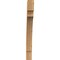 Ekena Millwork 3 1/2"W x 30"D x 36"H Merced Smooth Knee Brace, Western Red Cedar BRC04X30X36MRC00SWR - alternate 3